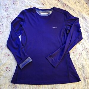 Columbia Purple Long Sleeve Shirt